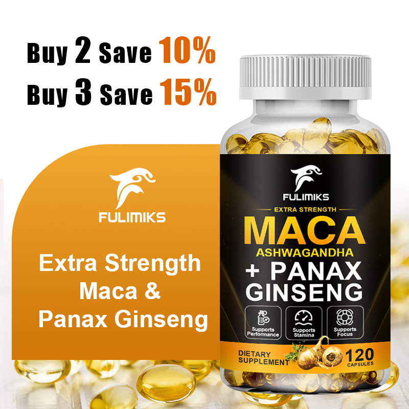 Ginger Tea - Triple Maca Blend with Ginseng &