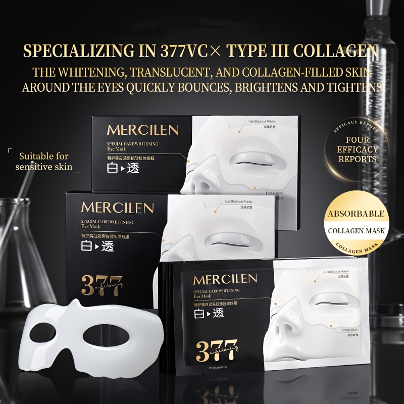 Mercilen Moisturizing Eye Mask - đánh giá và giá Ginger Tea