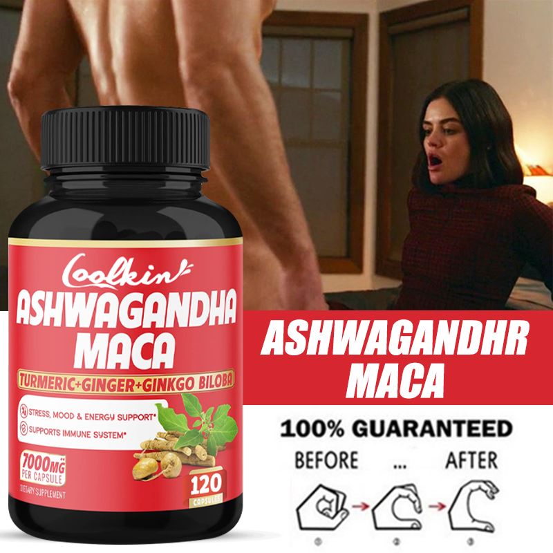 Ashwagandha and Maca Capsules  - đánh giá và giá Ginger Tea