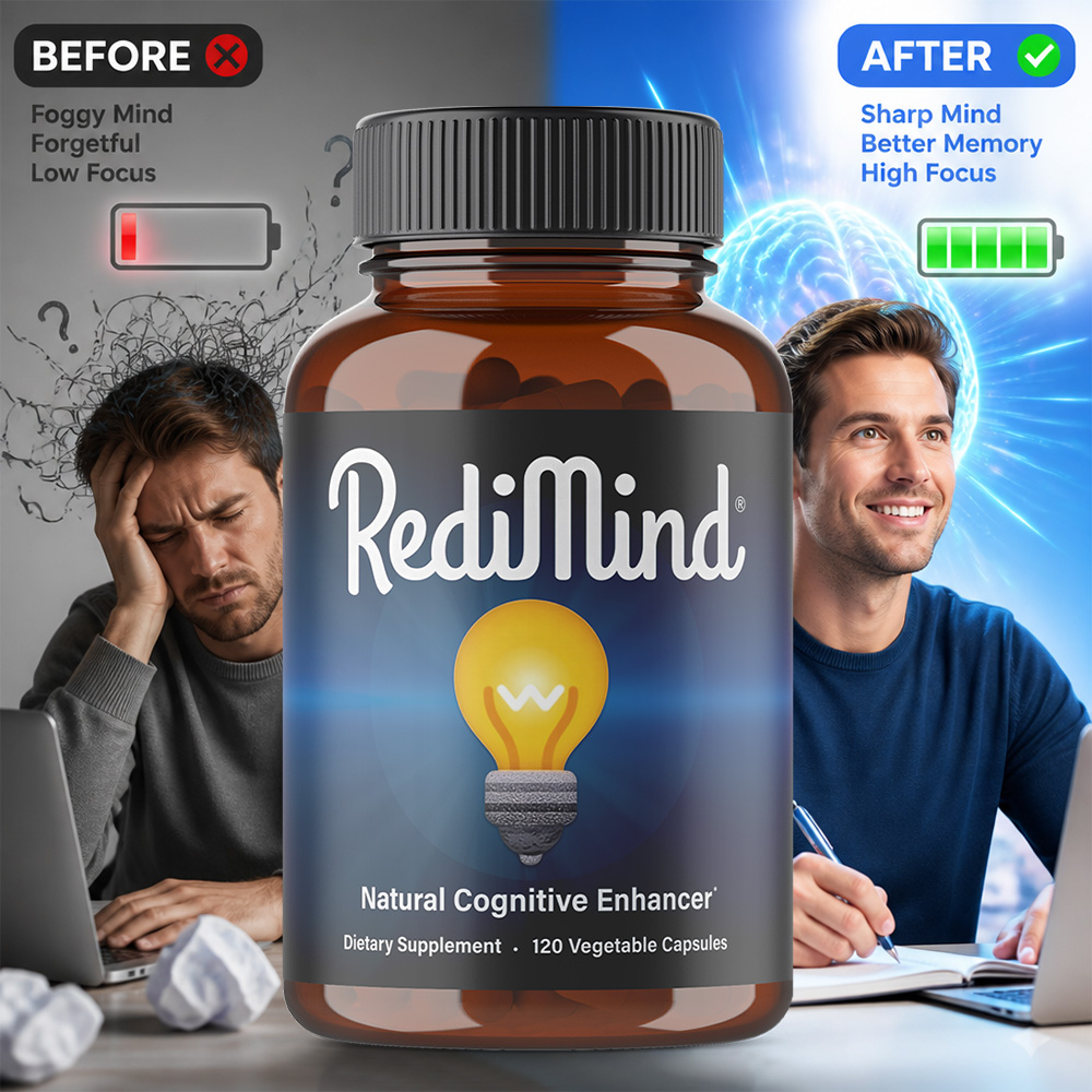 RediMind Natural Cognitive Enh - đánh giá và giá Ginger Tea